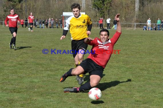 SV Hilsbach - FV Landshausen Kreisklasse A Sinsheim 07.04.2013 (© Siegfried)